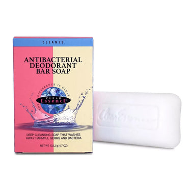 CLEAR ESSENCE Antibacterial Deodorant Bar Soap, Sareya Beauty Supply store in Calgary Alberta Canada